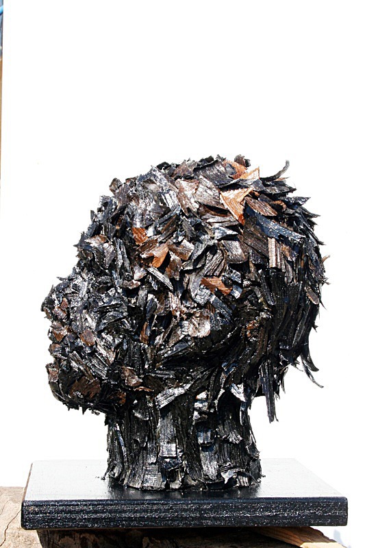 Bog oak head no.1 - Heads