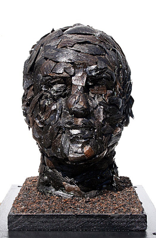 Bog oak head no. 2 - Heads