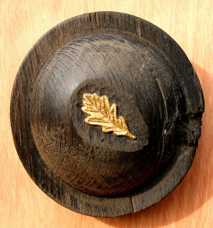 Bog oak disc - Discs