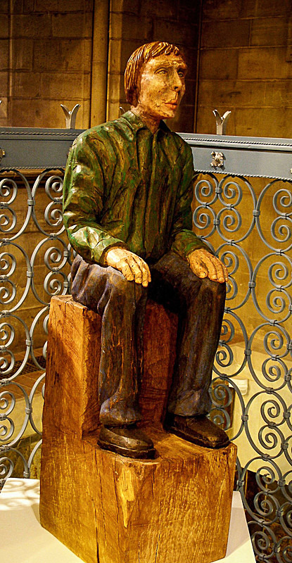 SEATED MAN IN GREEN - Figures