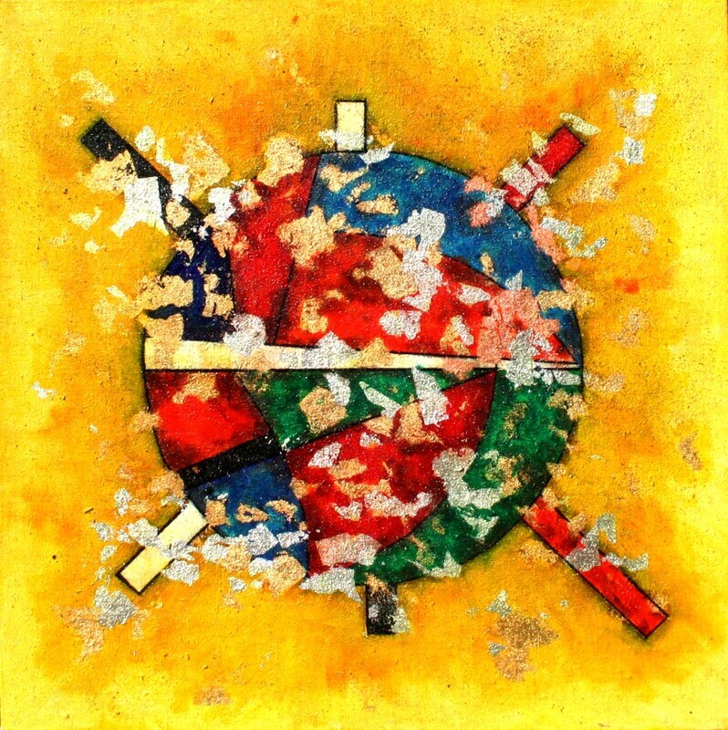 Yellow Orb - PAINTINGS