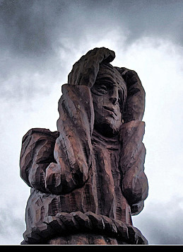 Wat Tyler figure detail 2 - Public Art