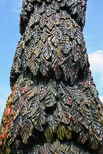 UPWARDS AND ONWARDS detail - Public Art