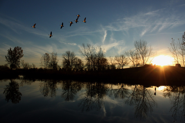Autumn Sunrise - Marshall, Minnesota