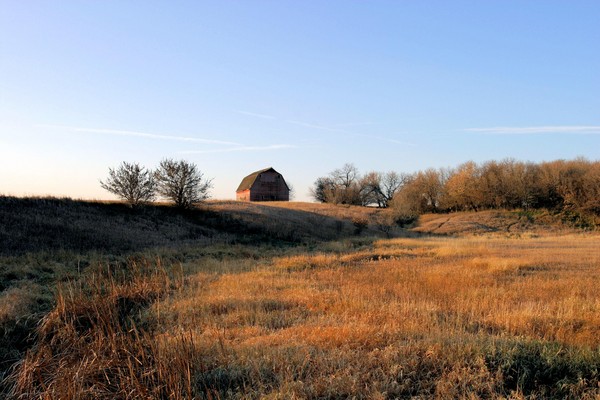 Autumn Peace - Barns & Remnants
