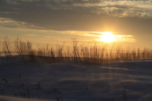 Snow Rays - SW Minnesota