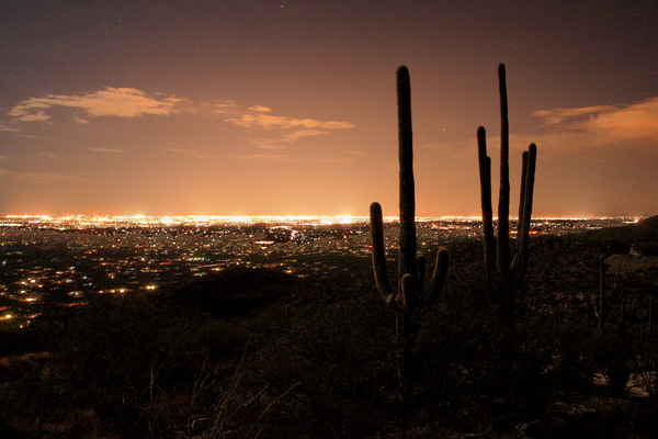 Tucson from the Catalinas - Tuscon, Arizona
