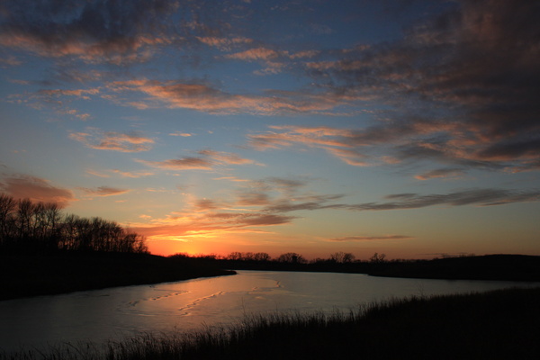 Autumn Sunset - Marshall, Minnesota