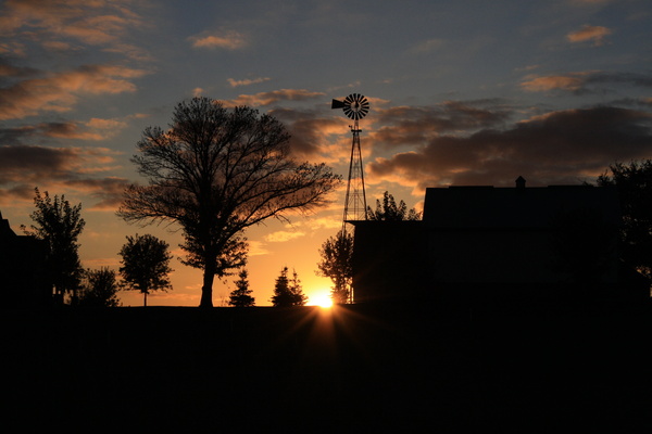 Sunset on the Farm - SW Minnesota