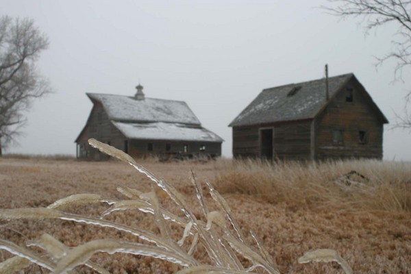 Winter Barn - Barns & Remnants