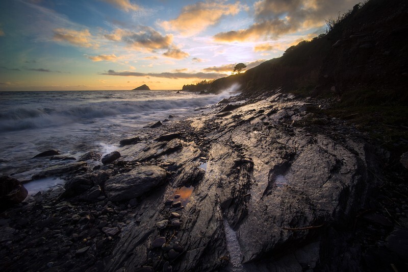 Wembury high surf - Wembury