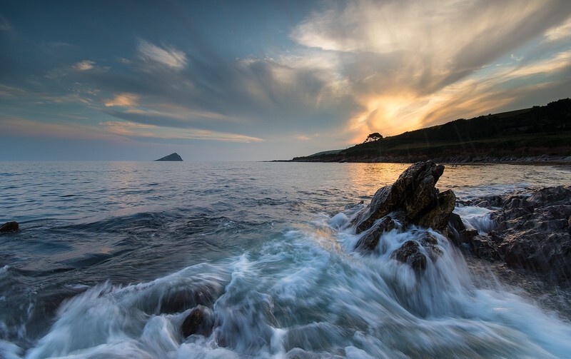 Wembury Rock Cascade - Wembury