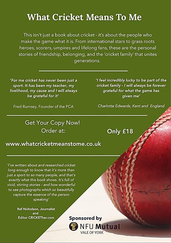  - 'What Cricket Means To Me'