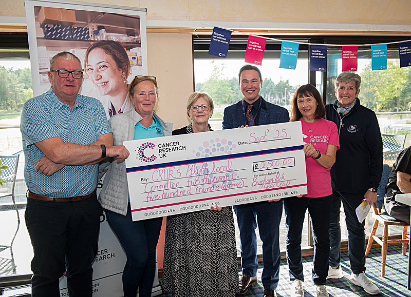  - 2025 Burgham Park Golf Club - Cancer Research UK (Blyth Committee) Charity Day 26th September 2025