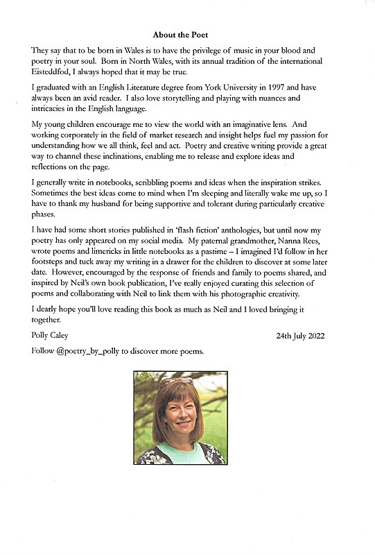About the Poet - Cultivating Hope