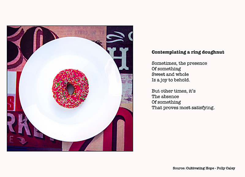 Contemplating a ring doughnut - Cultivating Hope