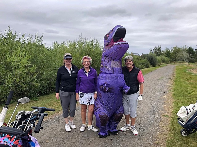 Who's in the dinosaur suit? - 2025 Burgham Park Golf Club Members Gallery