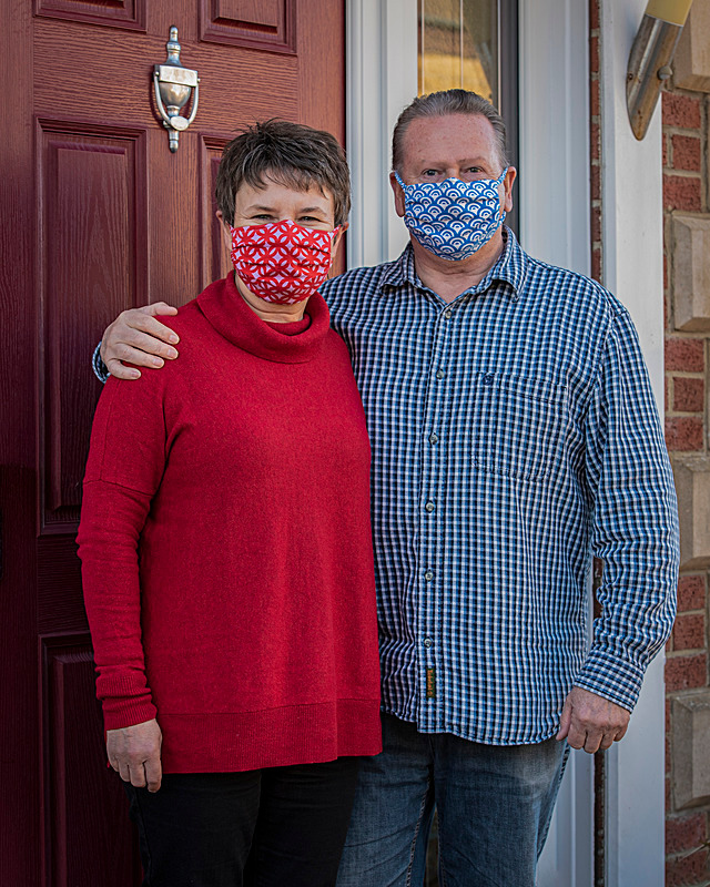 Jackie Reynolds-Sinclair & Ian Sinclair - 4th November 2020 - Beyond The Mask, Through The Lens - 100 Pandemic Portraits