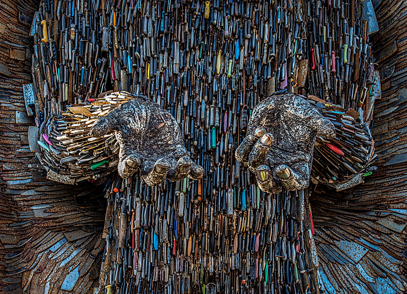 Knife Angel's Welcome - My Favourite Photographs