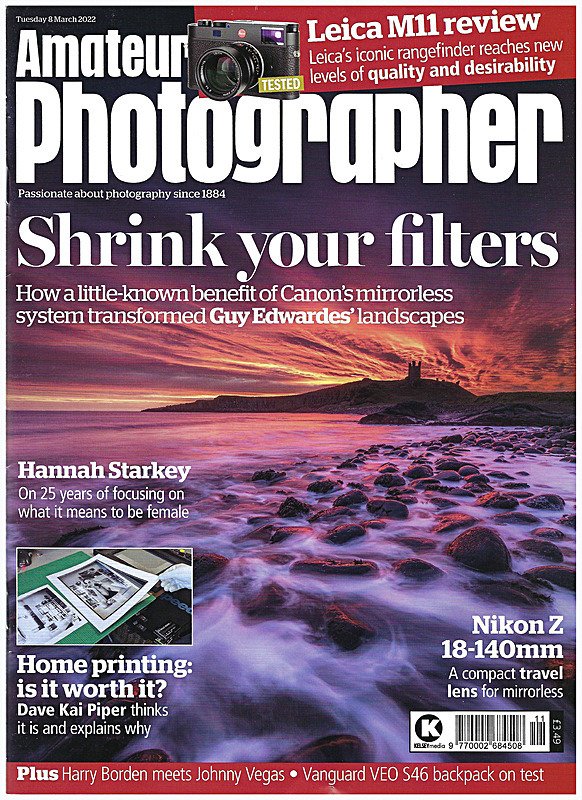 Amateur Photographer 8th March 2022 - Press & Media Coverage