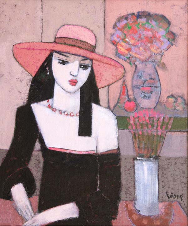 Velvet Hat 55x45 cm - Oils