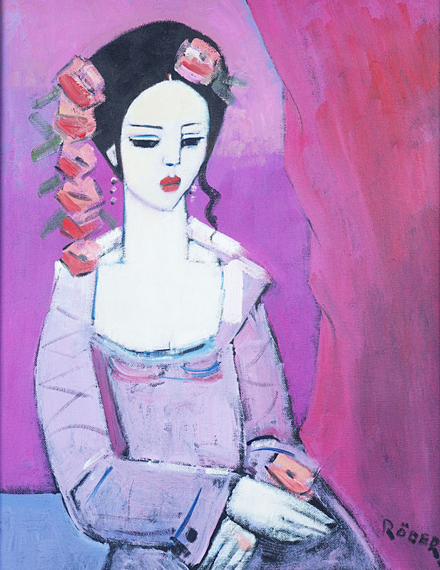 Antonia 40x50 cm - Oils