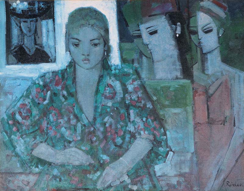 SQ In The Studio - Oils