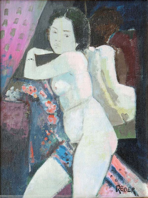 Edwina Posing - Oils