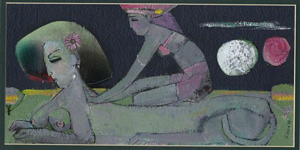 New Objectivity 15x30 cm - Acrylics