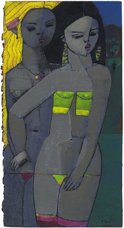 Holding Hands - Acrylics