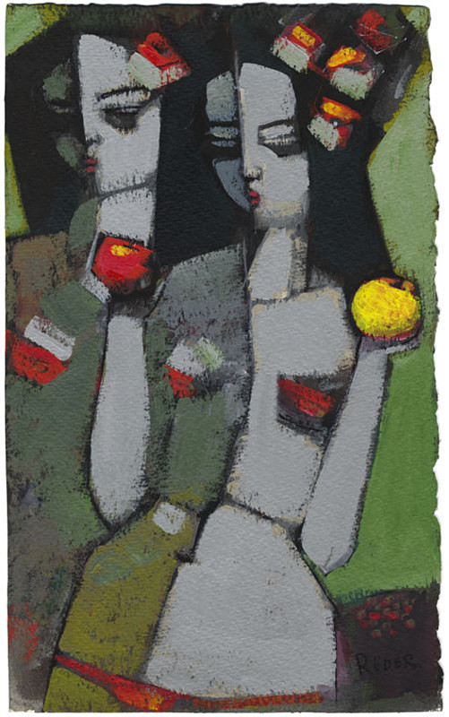 One Is For For You 36x22 cm - Acrylics