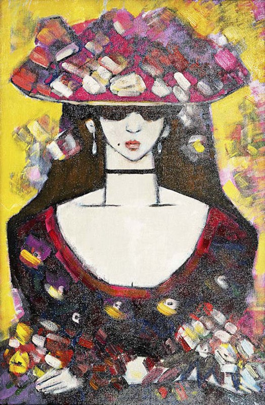 Flora's Hat - Oils