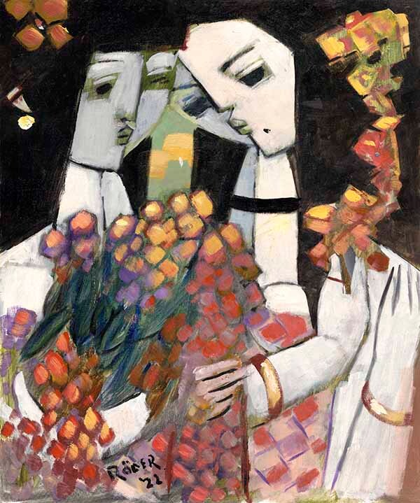 13 a gift of flowers 2 - Oils
