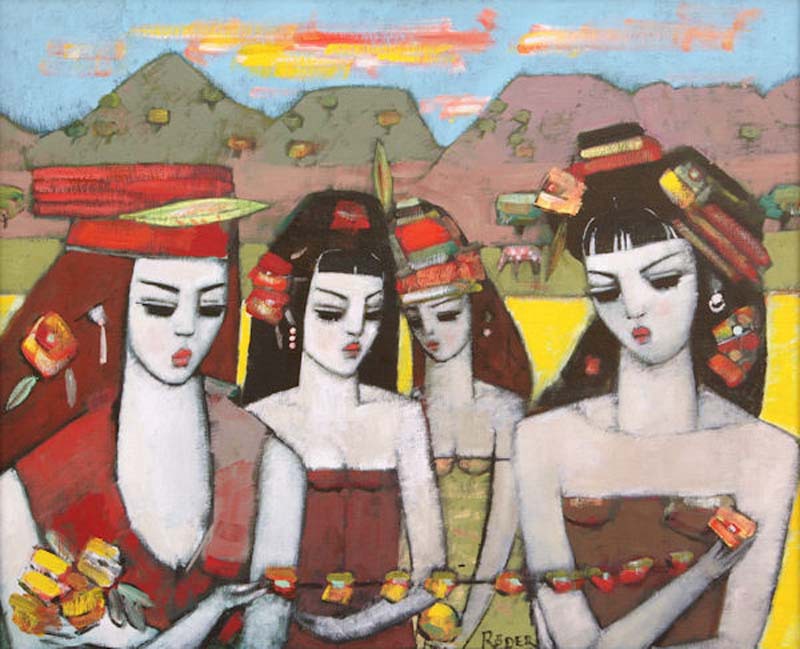 Four From Ys - Oils