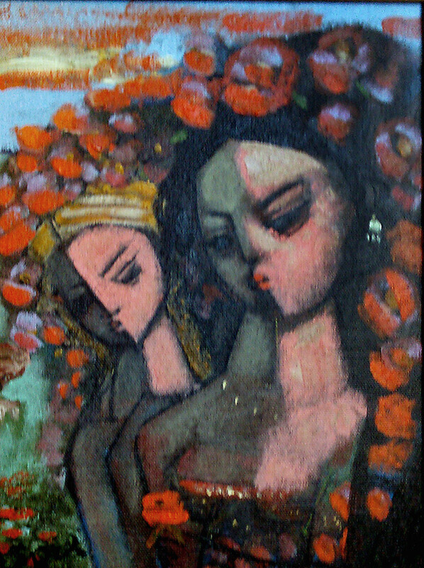 Gift Of A Flower 30x25 - Oils