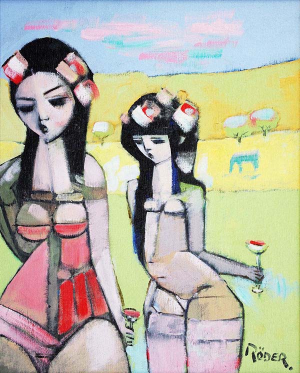 Two Little Chalices - Oils