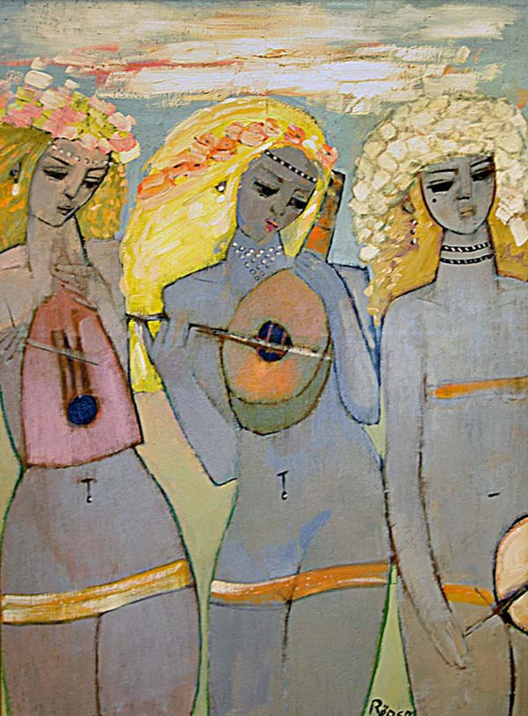 The Three Music Makers - Oils