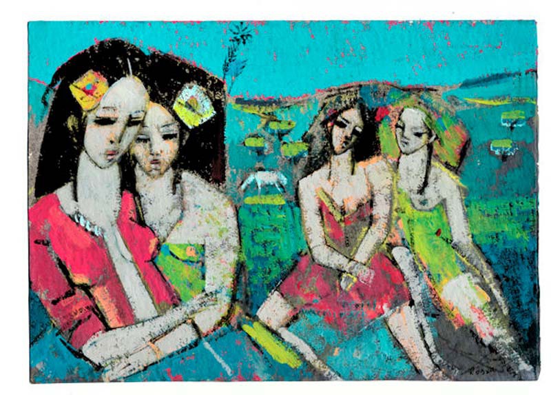 Two And Two - Oils