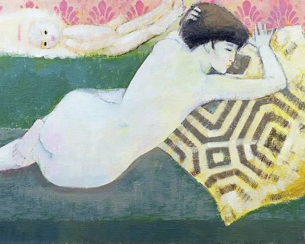 achanthus-1990-oil-on-canvas-endre-roder - Oils