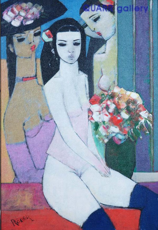 Rosie and Ruth and Ritea 65x45 - Oils