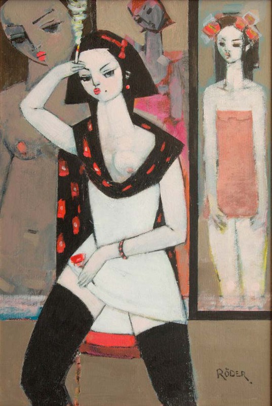 Young Actress SOLD - Oils