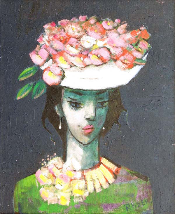 The White Hat - Oils