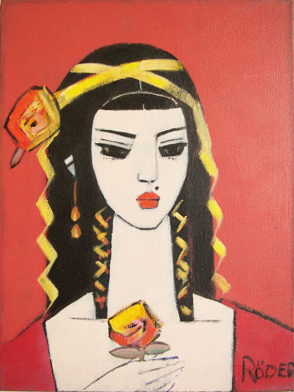 Yellow Ribbon - Oils