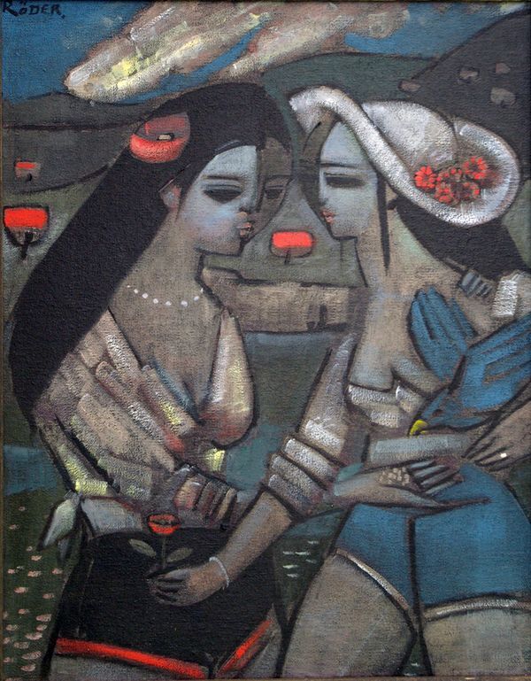 evening of a lovely day 40x30 - Oils