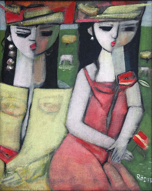 Just Us Two Again - Oils