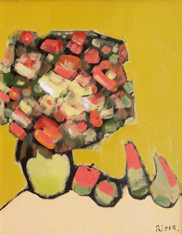 Flowers, Apples And Pears - Oils