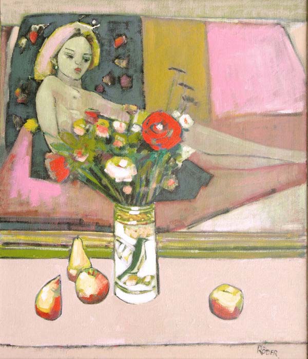 Magda Nude 76x64 cm - Oils