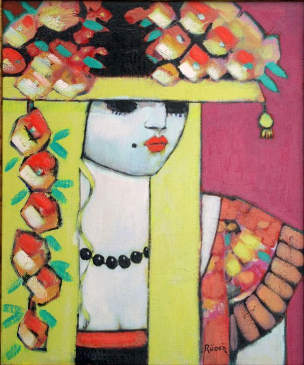 ella again 50x40 - Oils