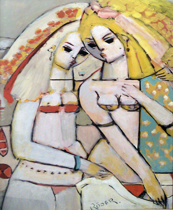 After Swimming 71x50 - Oils