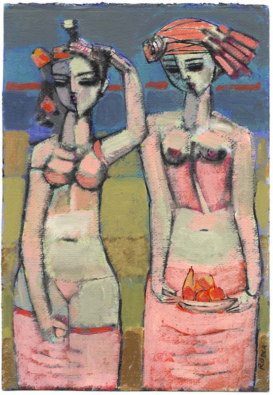 6 35x25 cm - Acrylics